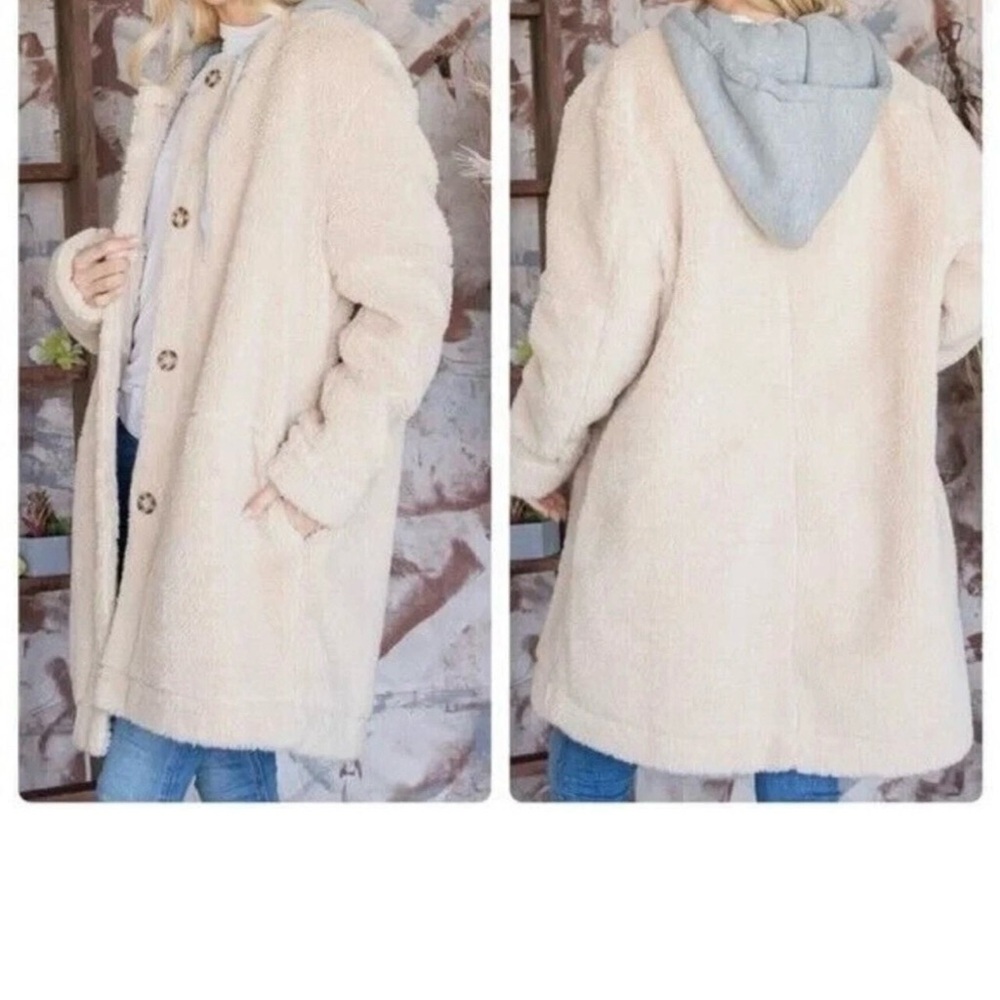 BP / Nordstrom Teddy Hooded Jacket